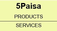 5Paisa Products & Services