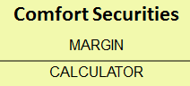 Comfort Securities Margin Calculator 
