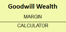 Goodwill Wealth Margin Calculator