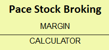 Pace Stock Broking Margin Calculator