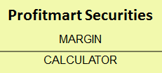 Profitmart Securities Margin Calculator