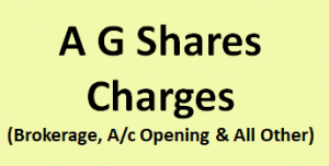 A G Shares & Securities Charges