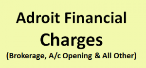 Adroit Financial Charges