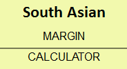 South Asian Margin Calculator 