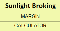 Sunlight Broking Margin Calculator