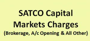 SATCO Capital Markets Charges