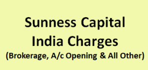 Sunness Capital India Charges