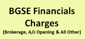 BGSE Financials Charges