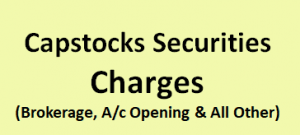Capstocks Securities Charges