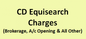CD Equisearch Charges