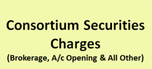 Consortium Securities Charges