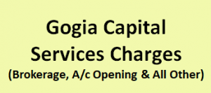 Gogia Capital Services Charges