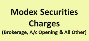 Modex Securities Charges