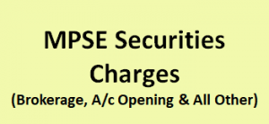 MPSE Securities Charges
