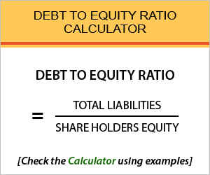 Debt Equity Ratio Calculator