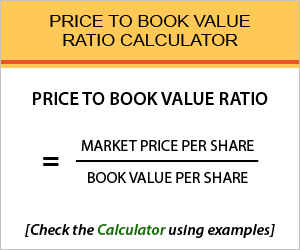 Price to Book Value Calculator 