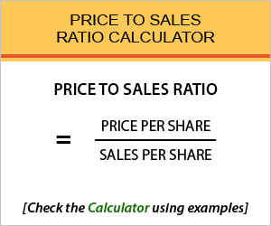 Price to Sales Calculator