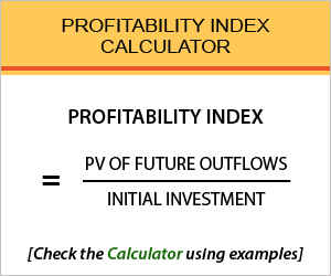 Profitability Index Calculator