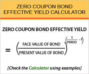 Zero Coupon Bond Yield Calculator