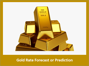 Gold Rate Forecast or Prediction - For Tomorrow, Next 30 days & more